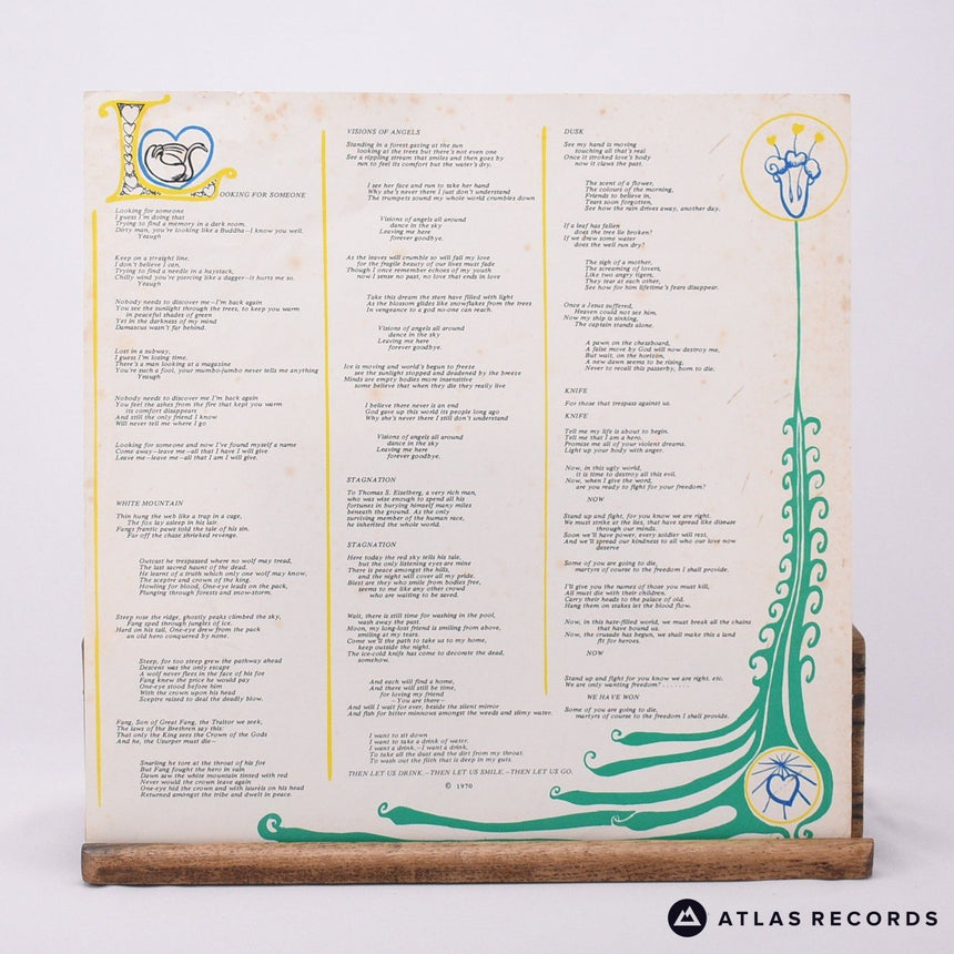 Genesis - Trespass - Lyric Sheet Reissue Gatefold LP Vinyl Record - EX/EX