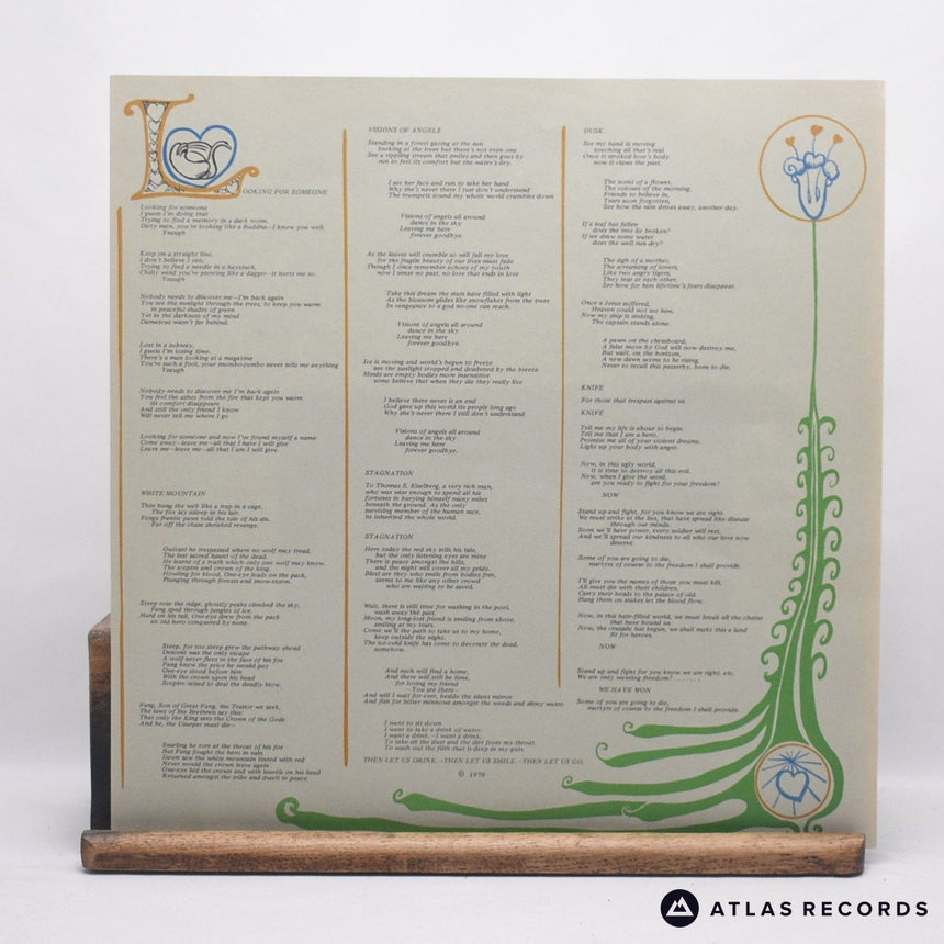 Genesis - Trespass - Lyric Sheet Gatefold LP Vinyl Record - VG+/NM