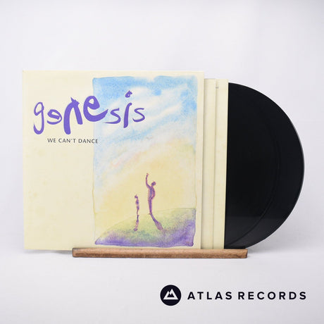 Genesis We Can't Dance 2 x LP Vinyl Record - Front Cover & Record