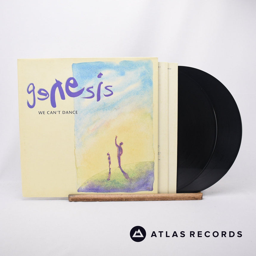 Genesis We Can't Dance 2 x LP Vinyl Record - Front Cover & Record