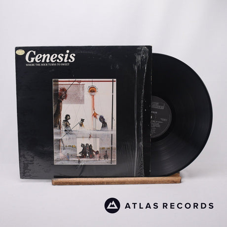 Genesis Where The Sour Turns To Sweet LP Vinyl Record - Front Cover & Record