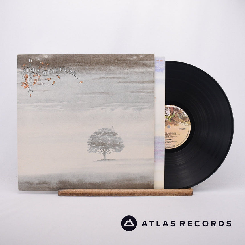 Genesis Wind & Wuthering LP Vinyl Record - Front Cover & Record