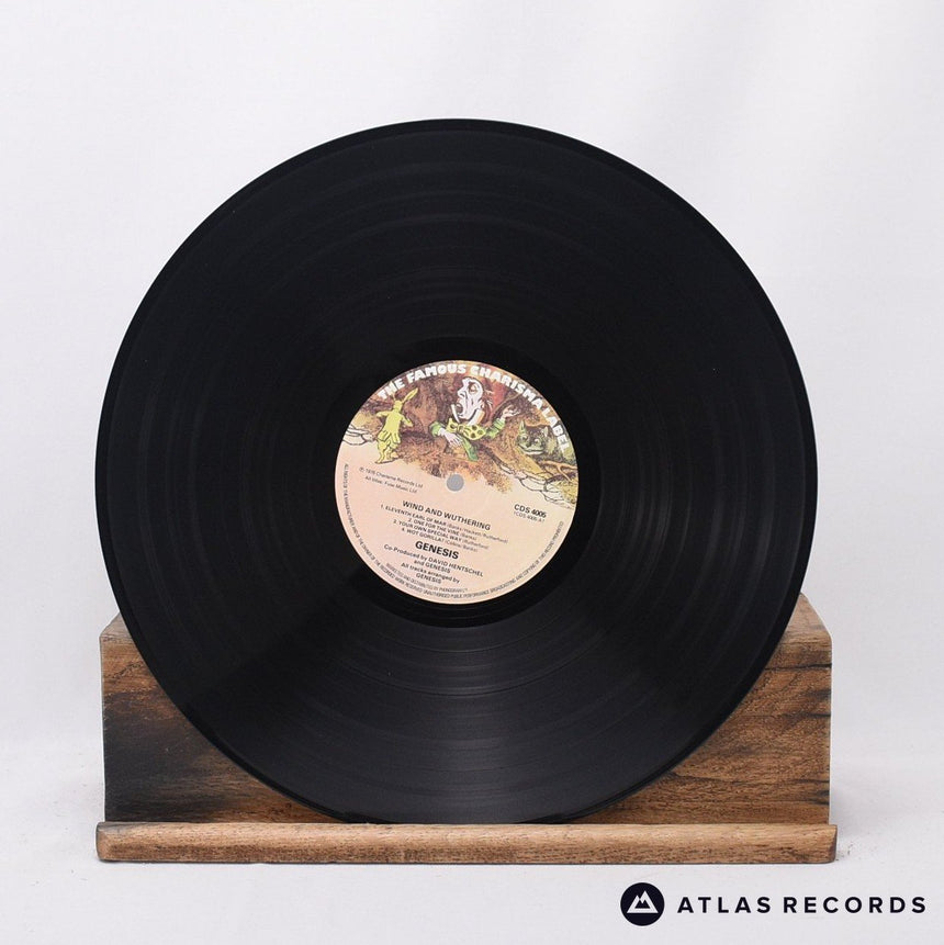 Genesis - Wind & Wuthering - Textured Sleeve A//2 B//2 LP Vinyl Record - VG+/EX