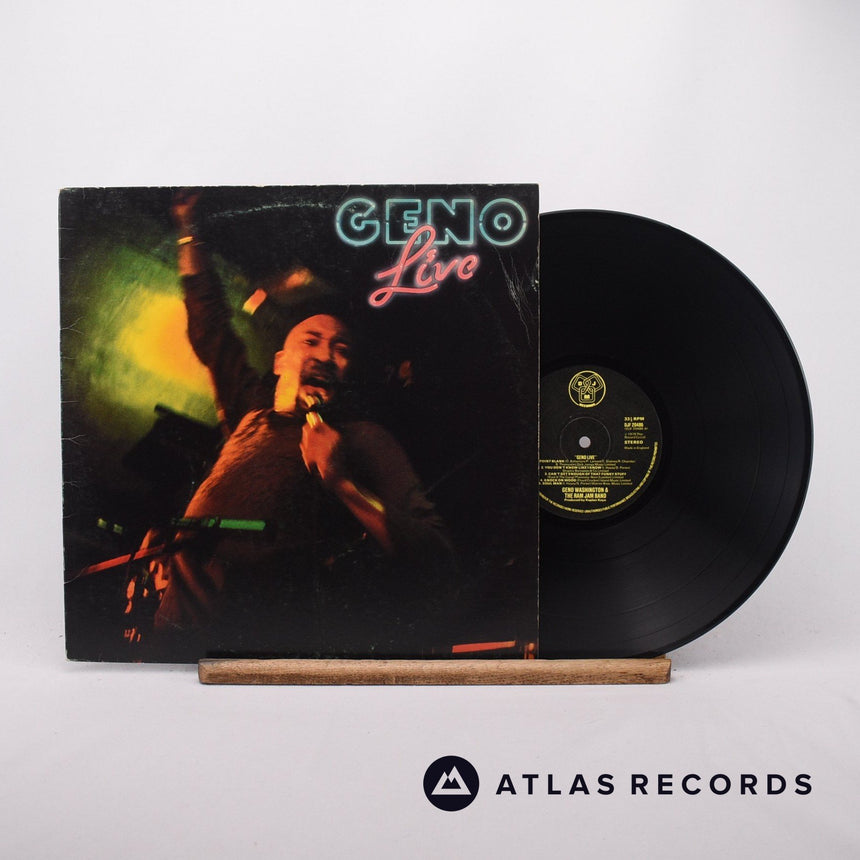 Geno Washington Geno Live LP Vinyl Record - Front Cover & Record