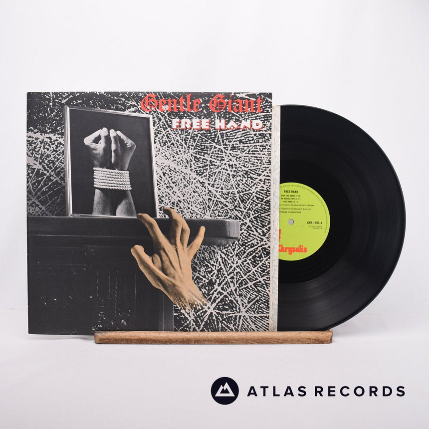 Gentle Giant Free Hand LP Vinyl Record - Front Cover & Record