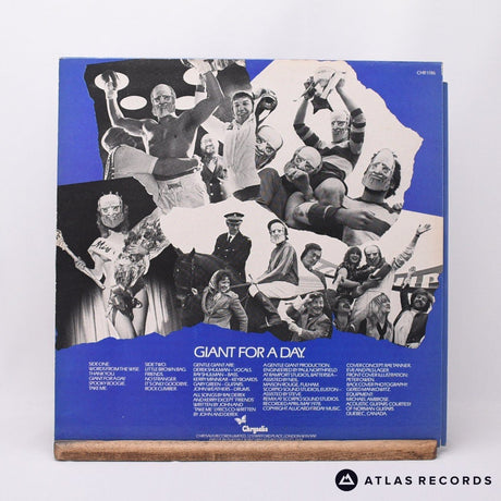 Gentle Giant - Giant For A Day - Insert A//1 B//2 LP Vinyl Record - EX/EX
