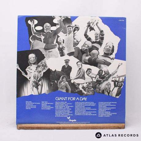 Gentle Giant - Giant For A Day - A//1 B//2 LP Vinyl Record - VG+/EX