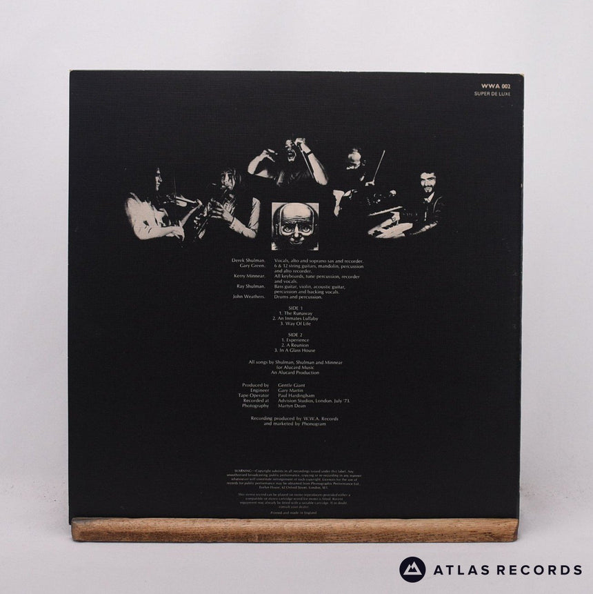 Gentle Giant - In A Glass House - 1Y//1 2Y//4 LP Vinyl Record - EX/EX