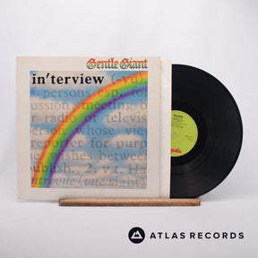 Gentle Giant Interview LP Vinyl Record - Front Cover & Record