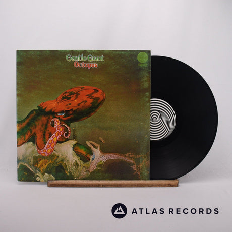 Gentle Giant Octopus LP Vinyl Record - Front Cover & Record