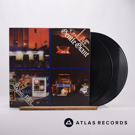 Gentle Giant Playing The Fool Double LP Vinyl Record - Front Cover & Record