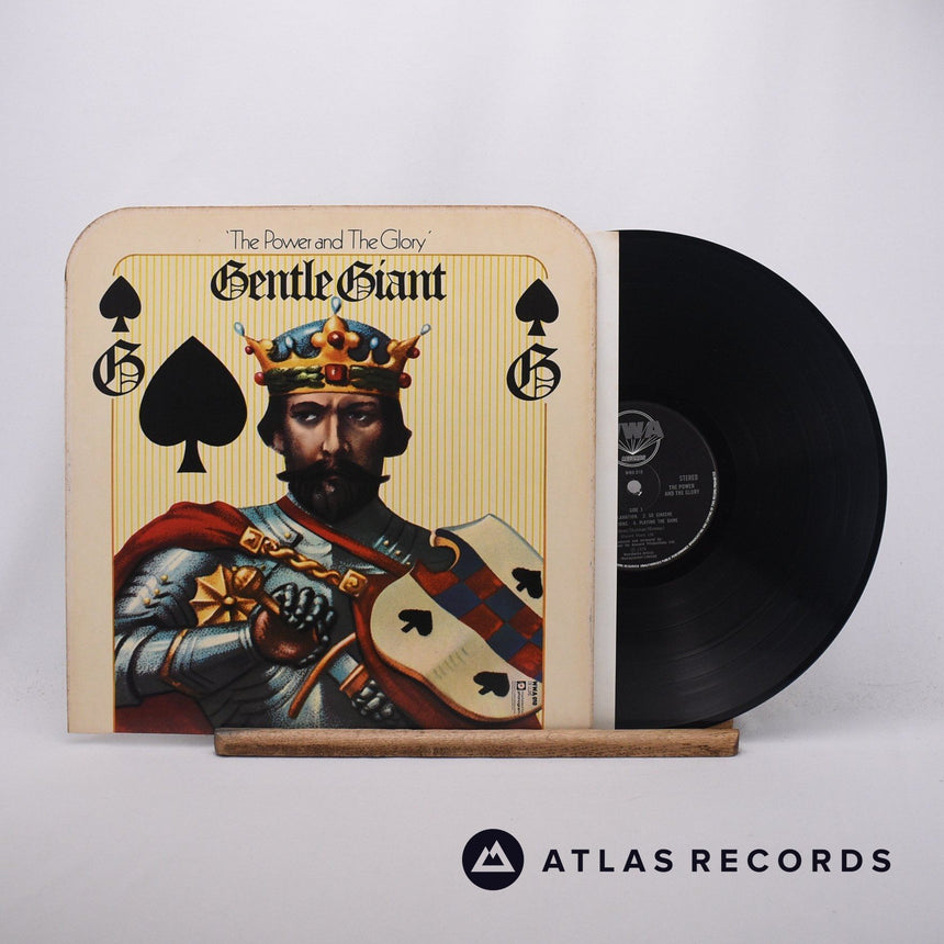 Gentle Giant The Power And The Glory LP Vinyl Record - Front Cover & Record