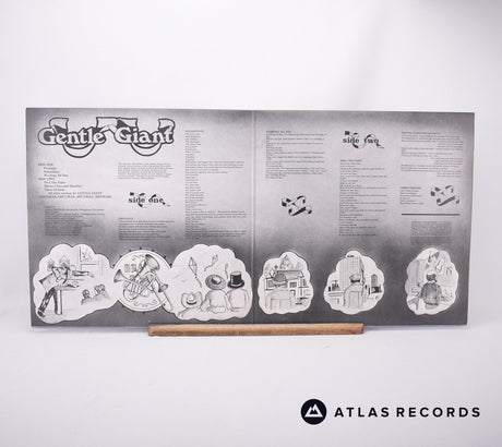 Gentle Giant - Three Friends - Misprint Gatefold LP Vinyl Record - EX/EX