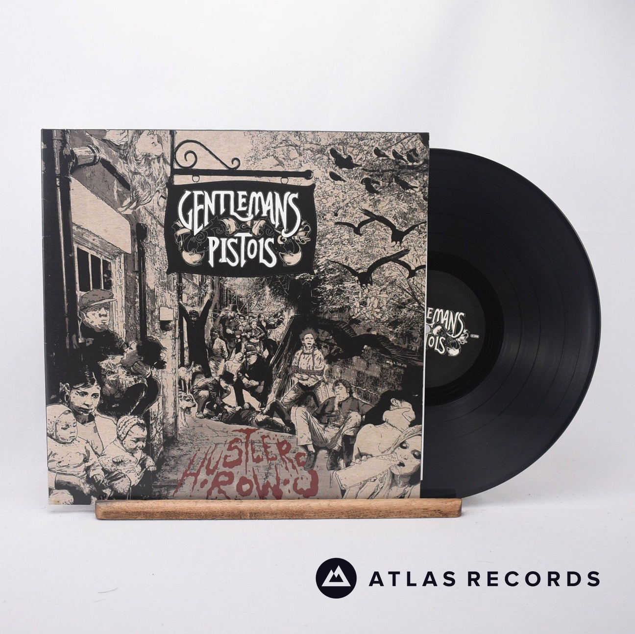 Gentlemans Pistols Hustler's Row LP Vinyl Record - Front Cover & Record