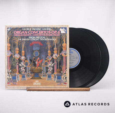 Georg Friedrich Händel Organ Concertos Op.4 Double LP Vinyl Record - Front Cover & Record