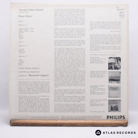 Georg Friedrich Händel - Water Music - LP Vinyl Record - EX/NM