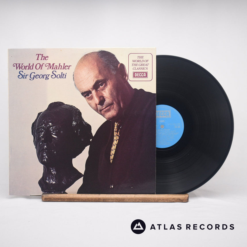 Georg Solti The World Of Mahler LP Vinyl Record - Front Cover & Record