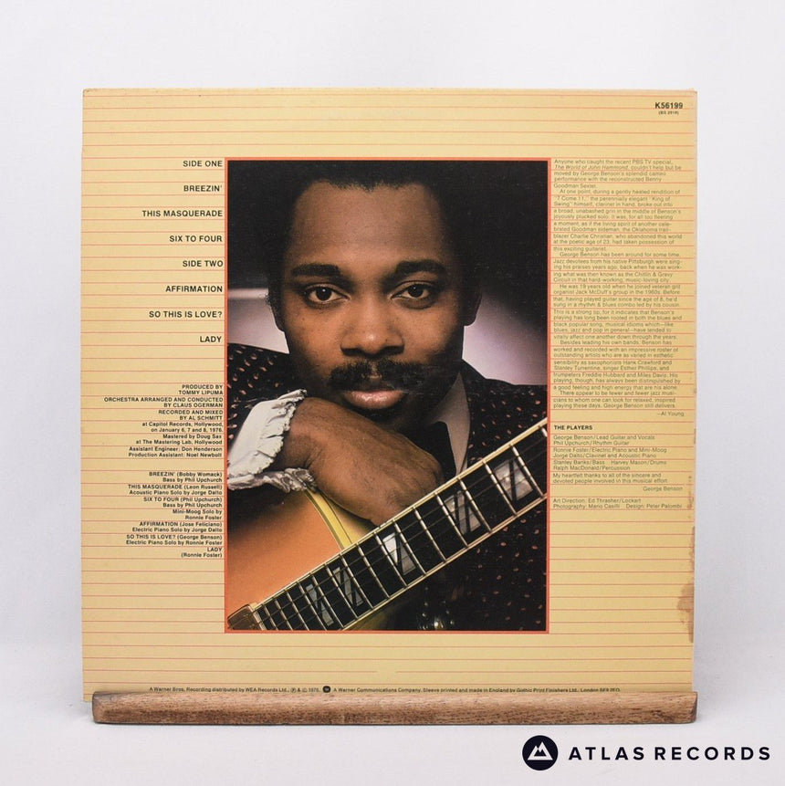 George Benson - Breezin' - LP Vinyl Record - VG+/EX