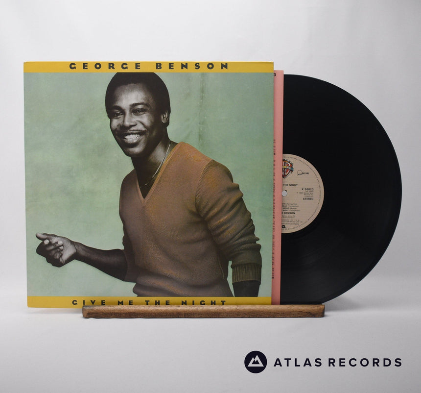 George Benson Give Me The Night LP Vinyl Record - Front Cover & Record