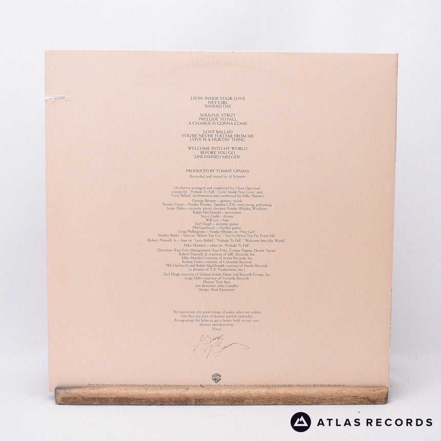 George Benson - Livin' Inside Your Love - Gatefold 2 x LP Vinyl Record - VG+/EX