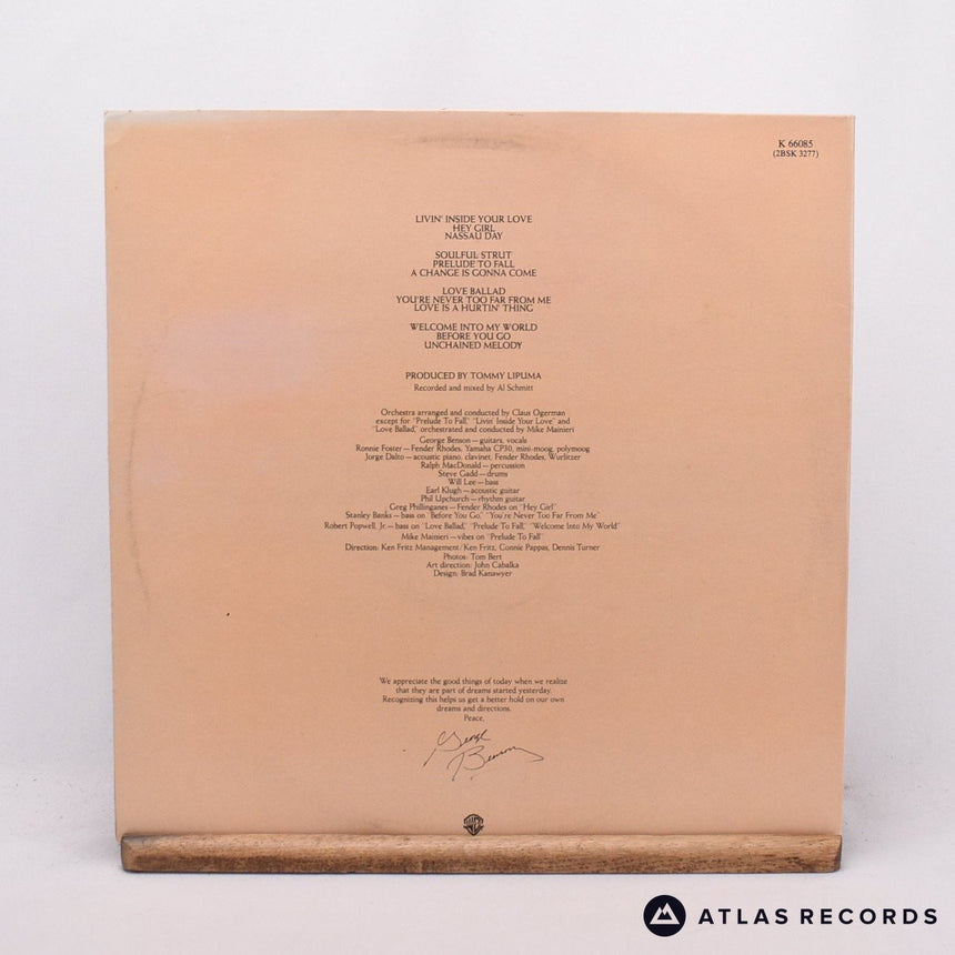 George Benson - Livin' Inside Your Love - 2 x LP Vinyl Record - VG+/EX