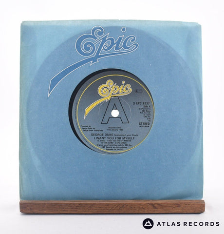 George Duke I Want You For Myself 7" Vinyl Record - In Sleeve