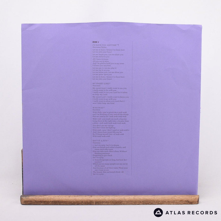 George Harrison - All Things Must Pass - -1 -1 3 x LP Vinyl Record - EX/EX