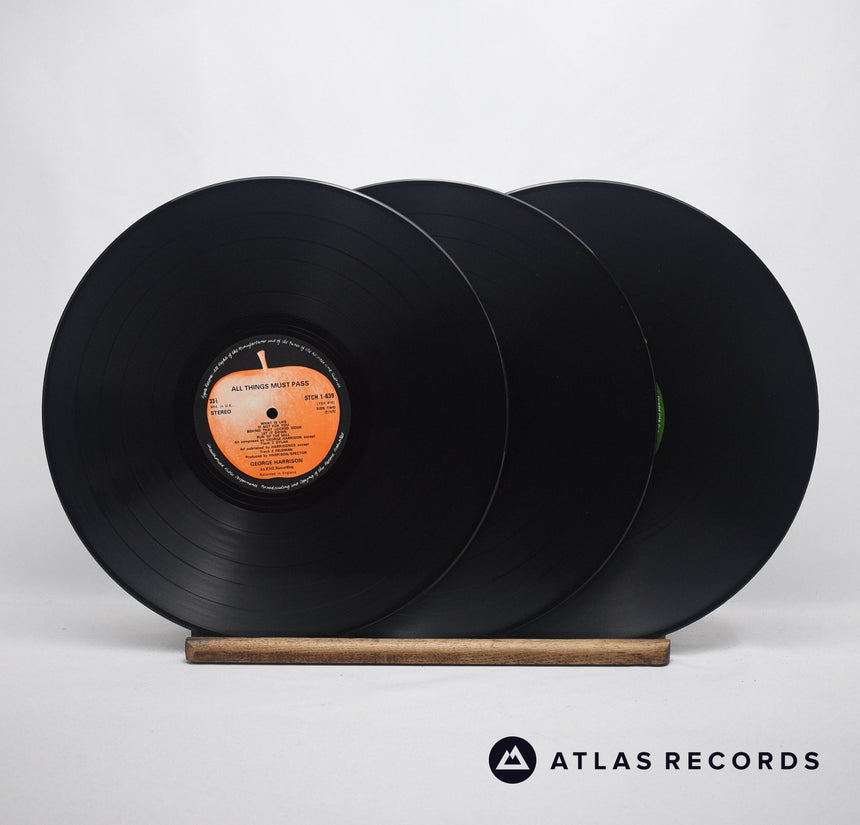 George Harrison - All Things Must Pass - Box Set 3 x LP Vinyl Record - EX/EX