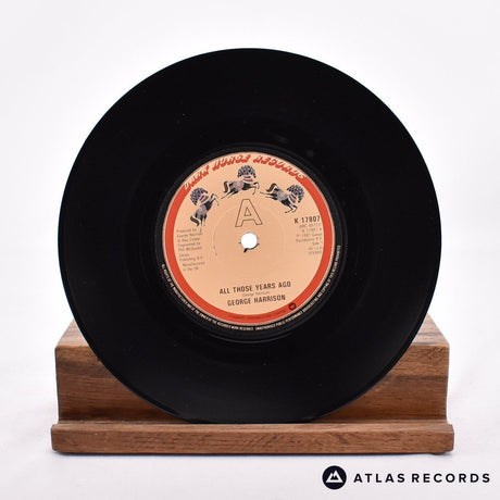 George Harrison - All Those Years Ago - 7" Vinyl Record - EX/EX