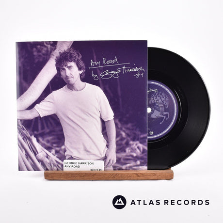 George Harrison Any Road 7" Vinyl Record - Front Cover & Record