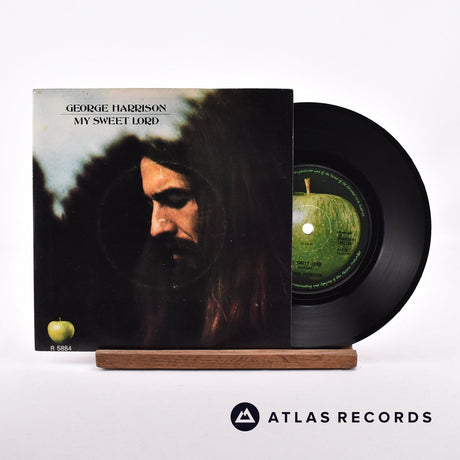 George Harrison My Sweet Lord 7" Vinyl Record - Front Cover & Record