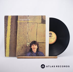 George Harrison Somewhere In England LP Vinyl Record - Front Cover & Record