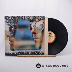 George Harrison Thirty Three & 1/3 LP Vinyl Record - Front Cover & Record
