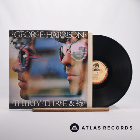 George Harrison Thirty Three & 1/3 LP Vinyl Record - Front Cover & Record