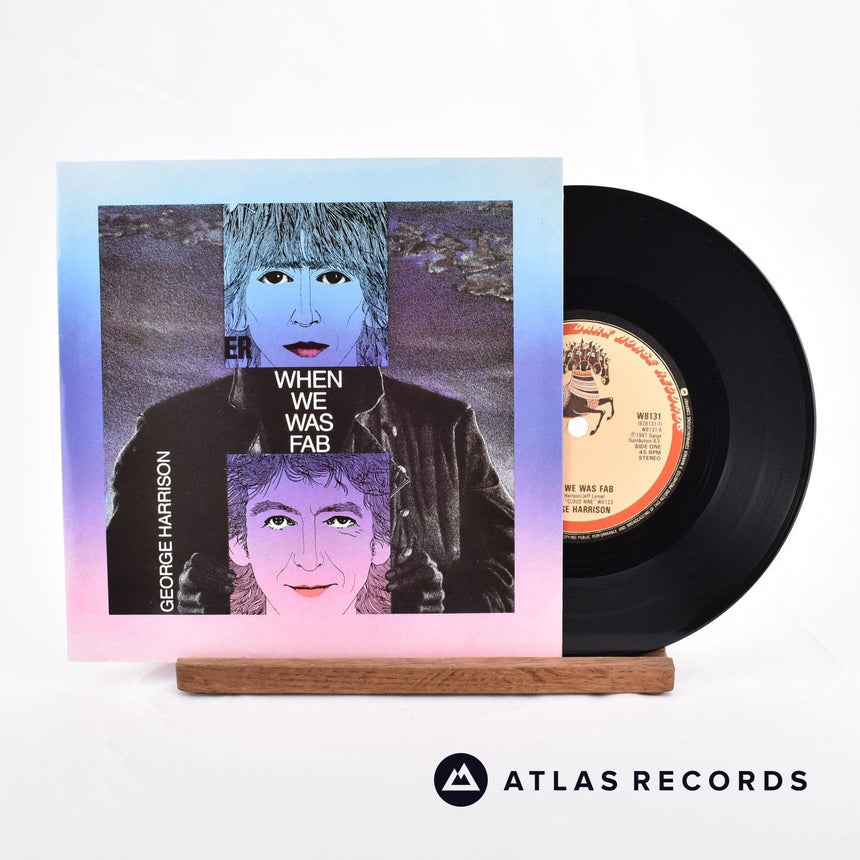 George Harrison When We Was Fab 7" Vinyl Record - Front Cover & Record