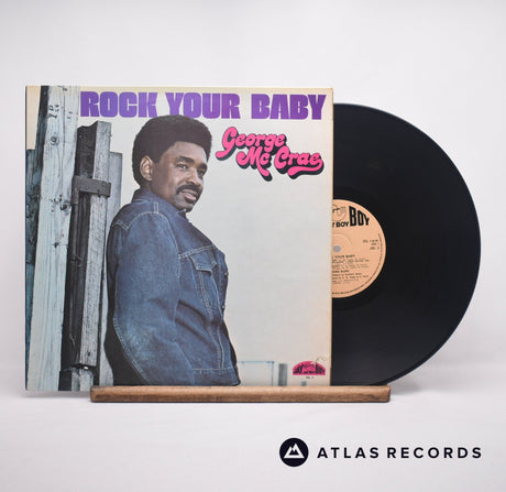 George McCrae Rock Your Baby LP Vinyl Record - Front Cover & Record