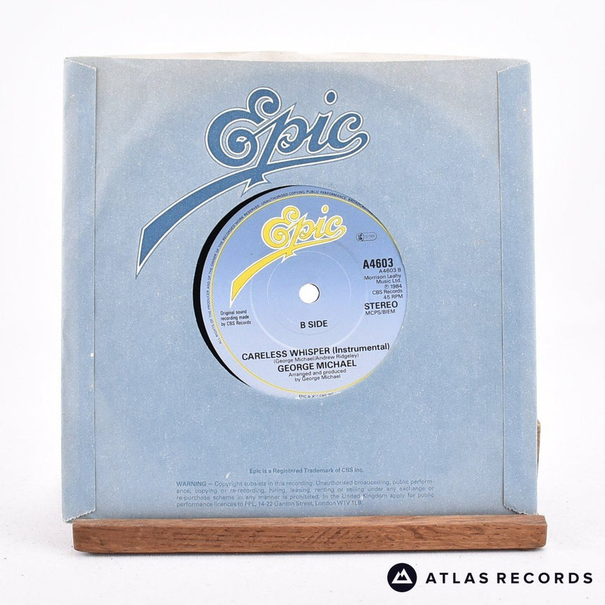 George Michael - Careless Whisper - 7" Vinyl Record - EX/EX