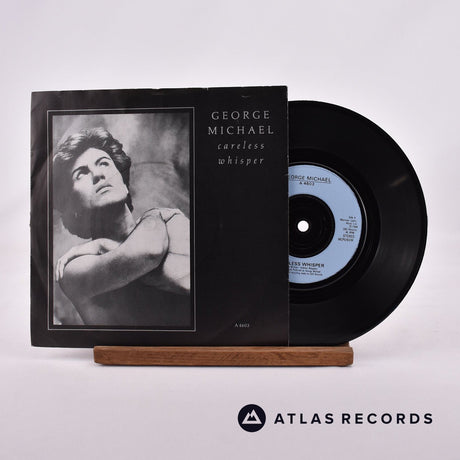 George Michael Careless Whisper 7" Vinyl Record - Front Cover & Record