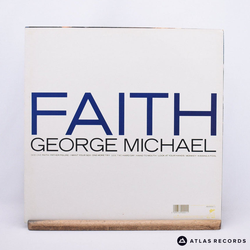 George Michael - Faith - Lyric Sheet LP Vinyl Record - EX/VG+