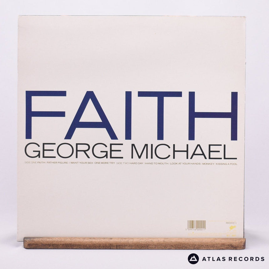 George Michael - Faith - Lyric Sheet A5 B6 LP Vinyl Record - VG+/EX