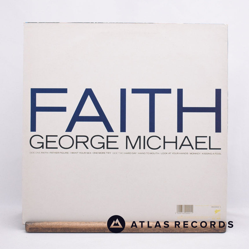 George Michael - Faith - Lyric Sheet A5 B7 LP Vinyl Record - EX/VG+