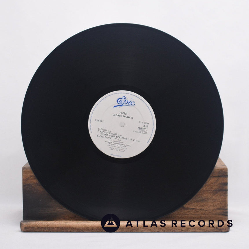 George Michael - Faith - Lyric Sheet A5 B7 LP Vinyl Record - EX/VG+