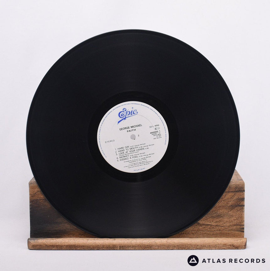 George Michael - Faith - Lyric Sheet LP Vinyl Record - EX/VG+