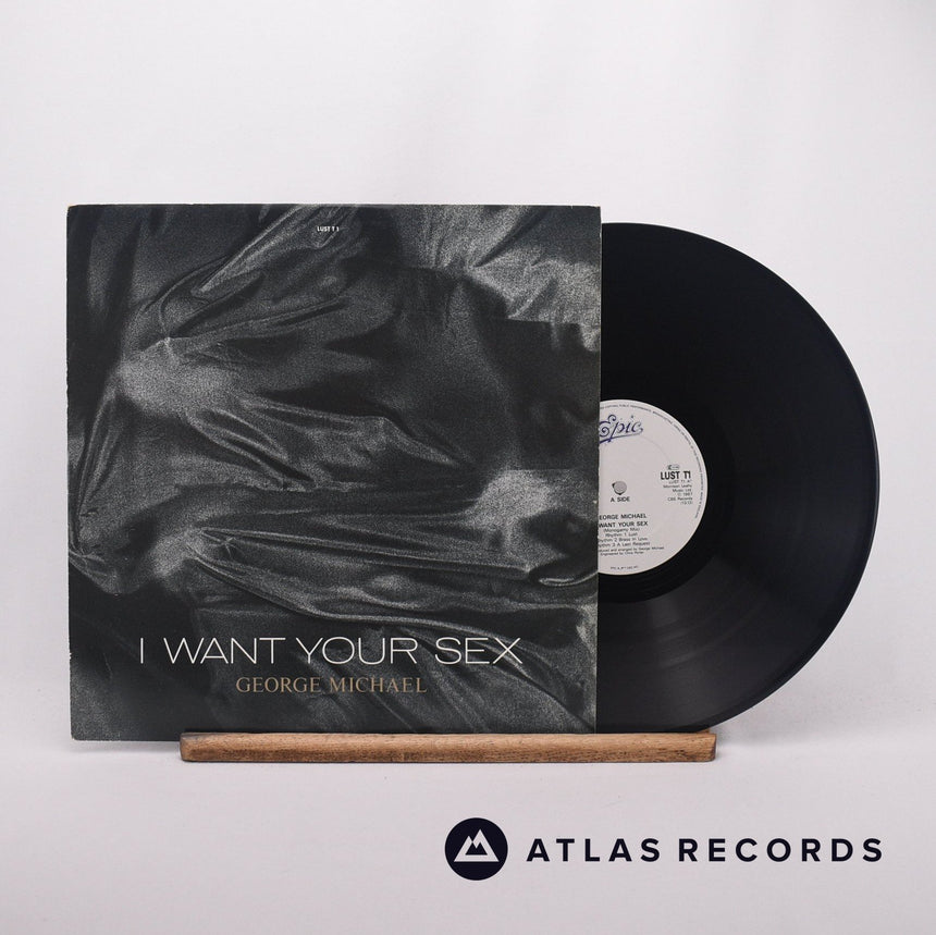 George Michael I Want Your Sex 12" Vinyl Record - Front Cover & Record