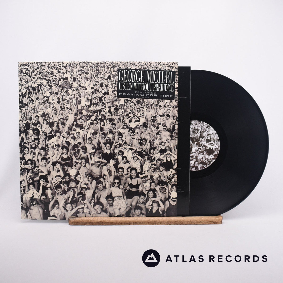 George Michael Listen Without Prejudice Vol. 1 LP Vinyl Record - Front Cover & Record