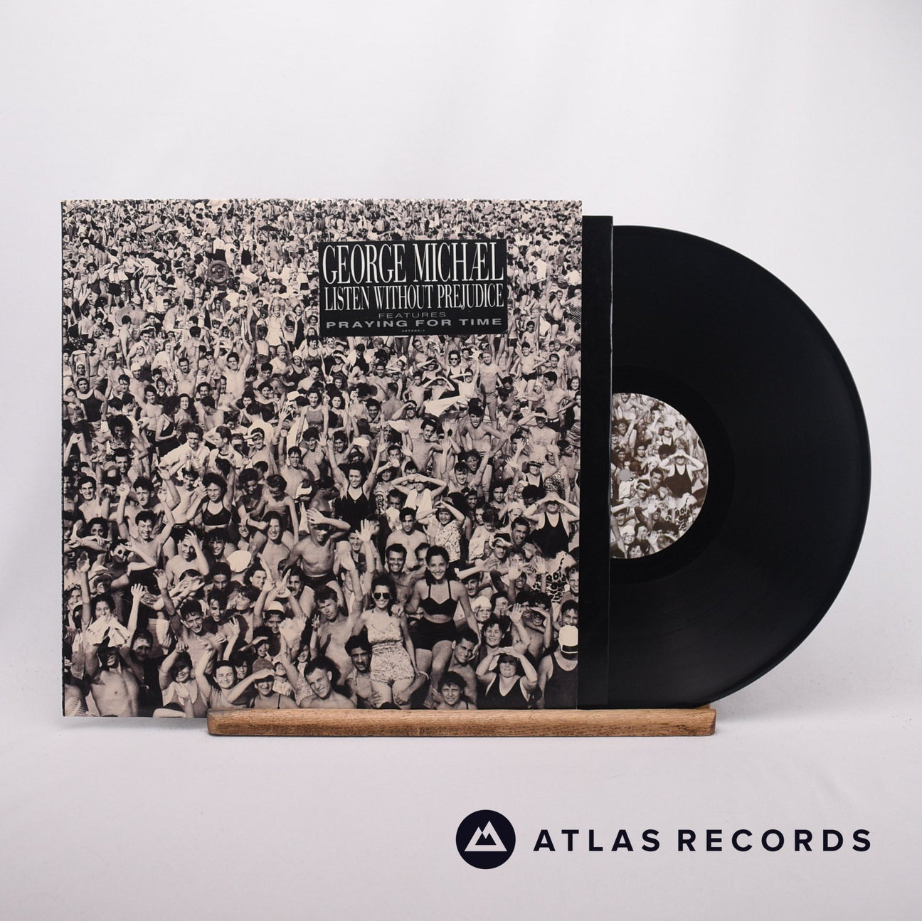 George Michael Listen Without Prejudice Vol. 1 LP Vinyl Record - Front Cover & Record