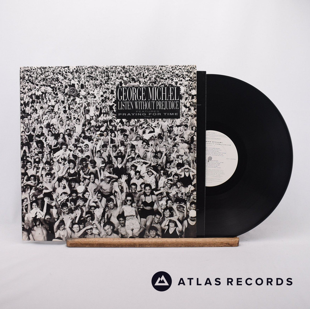 George Michael Listen Without Prejudice Vol. 1 LP Vinyl Record - Front Cover & Record
