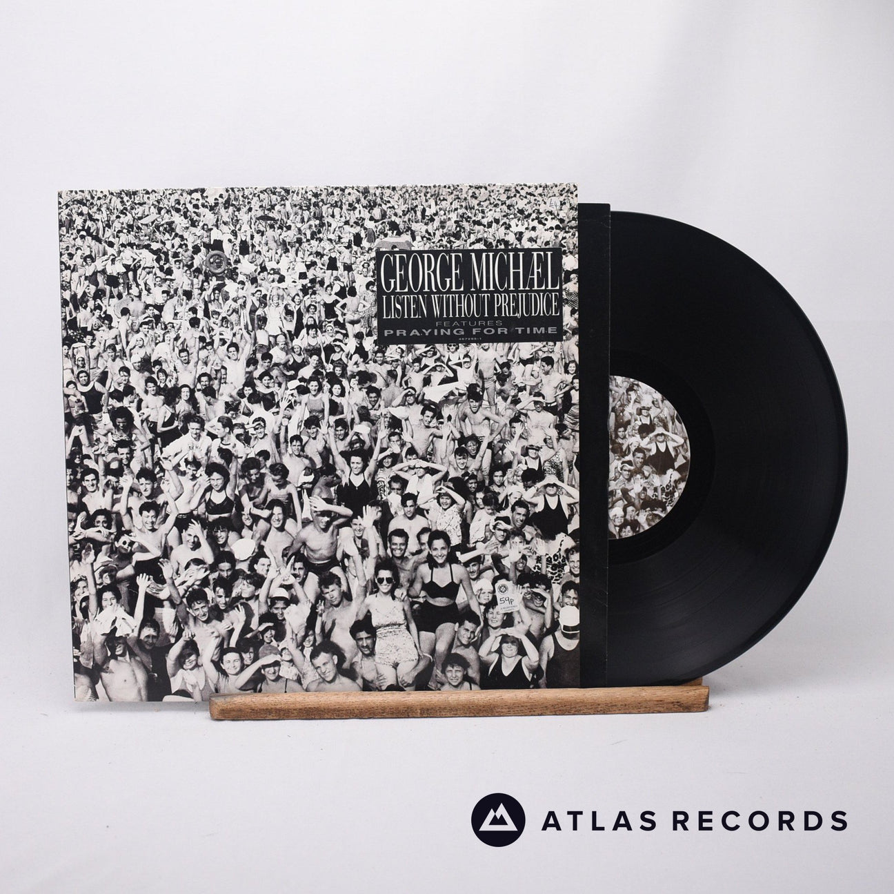 George Michael Listen Without Prejudice Vol. 1 LP Vinyl Record - Front Cover & Record