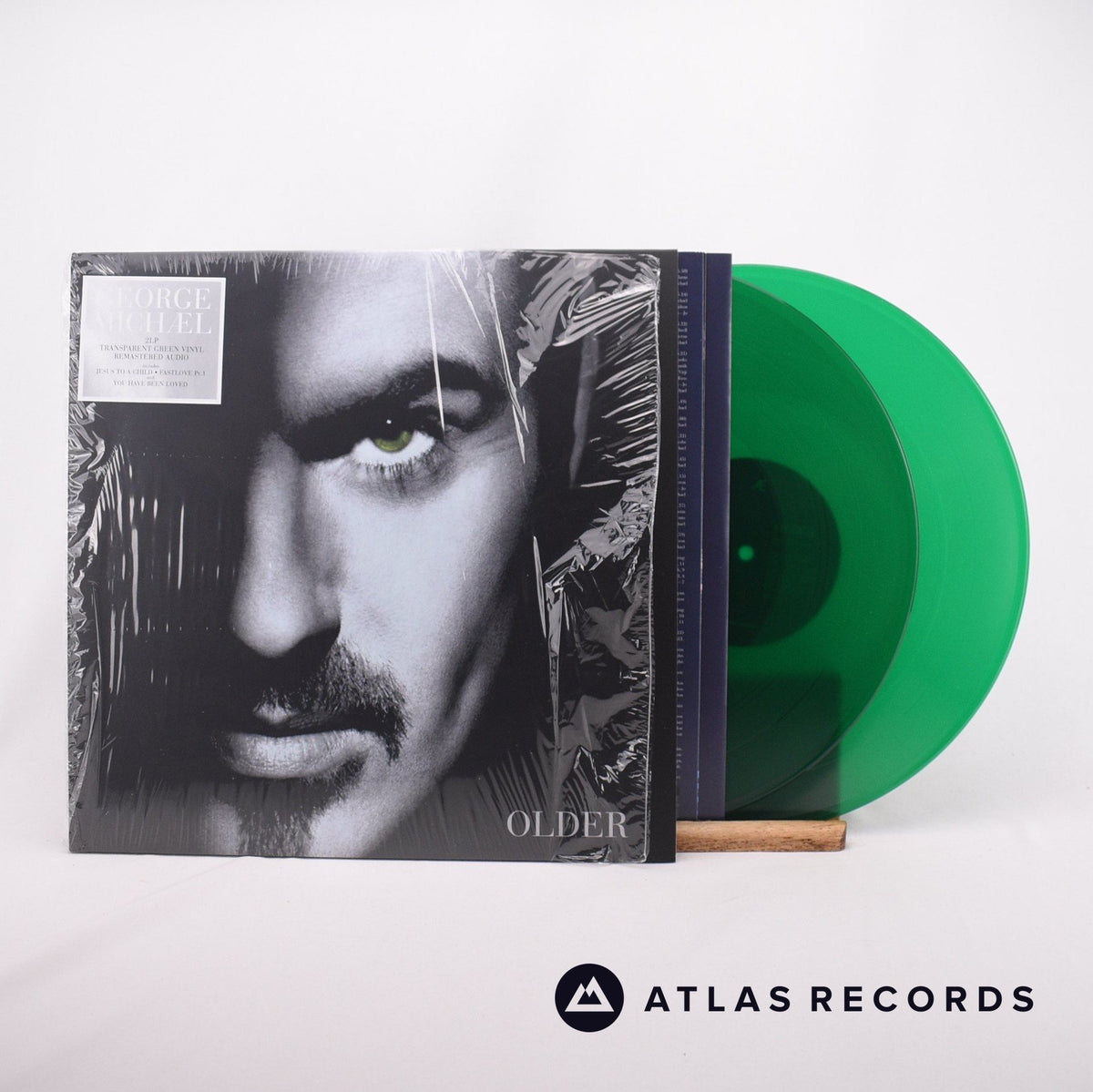 George Michael Older 2 x LP Vinyl Record - Front Cover & Record