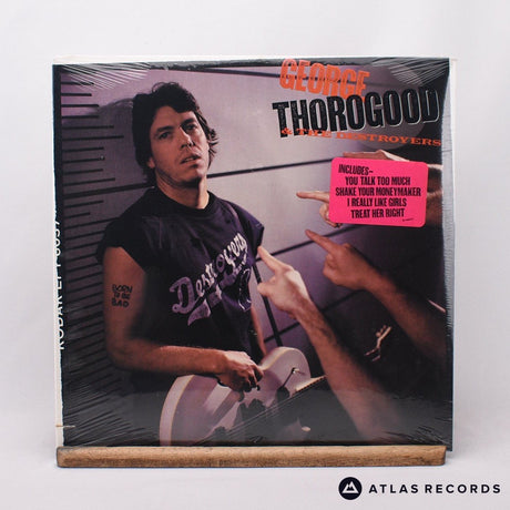 George Thorogood & The Destroyers Born To Be Bad LP Vinyl Record - Front Cover & Record